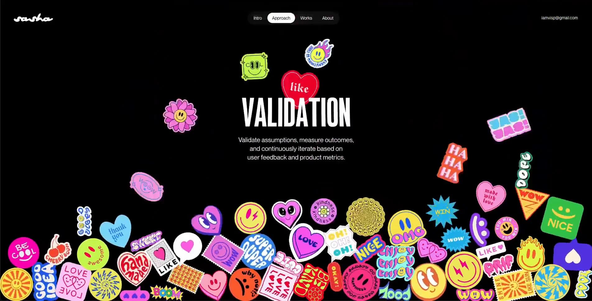 Screenshot of Sasha Martynchuk Portfolio