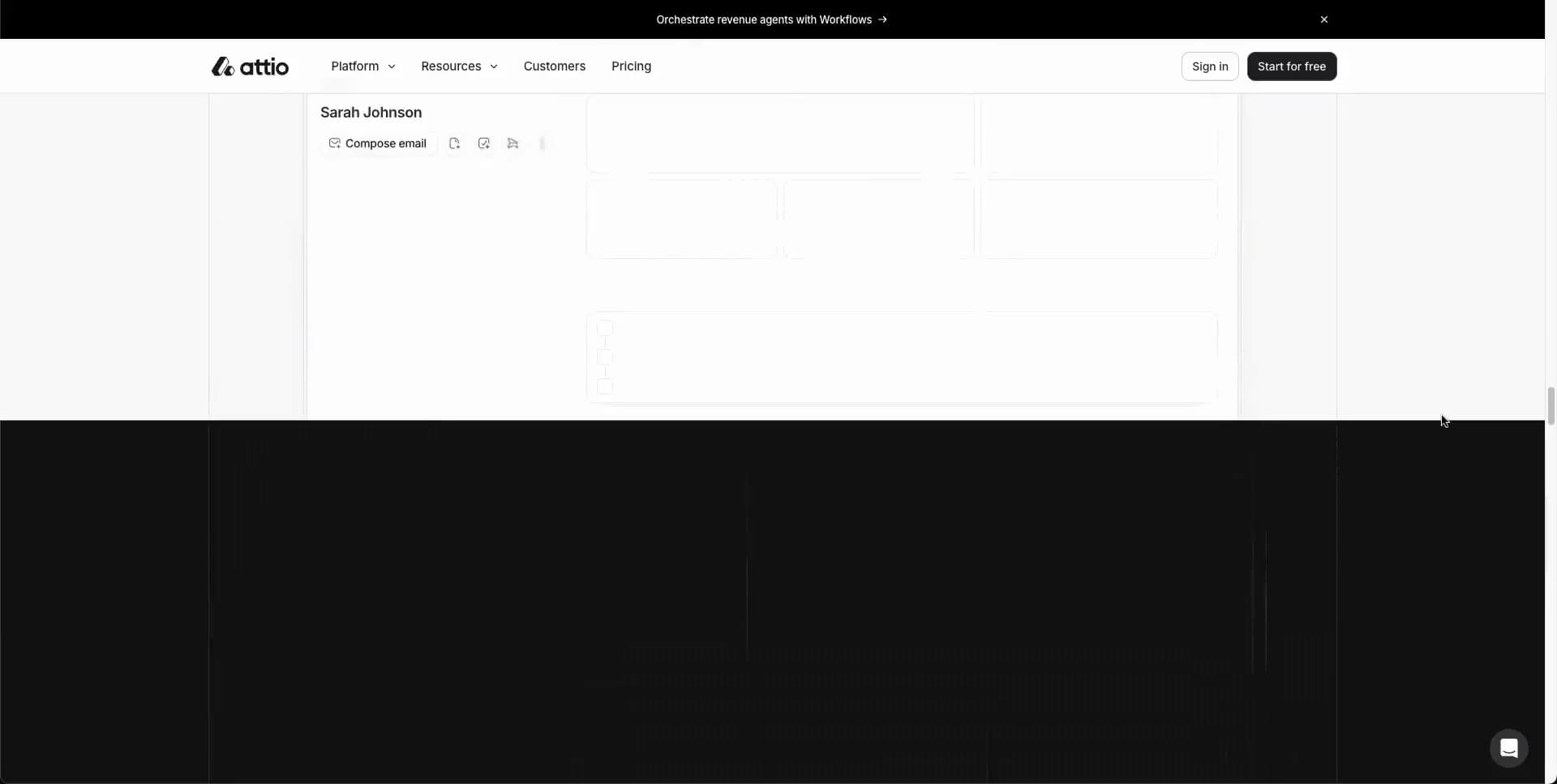 Screenshot of Attio