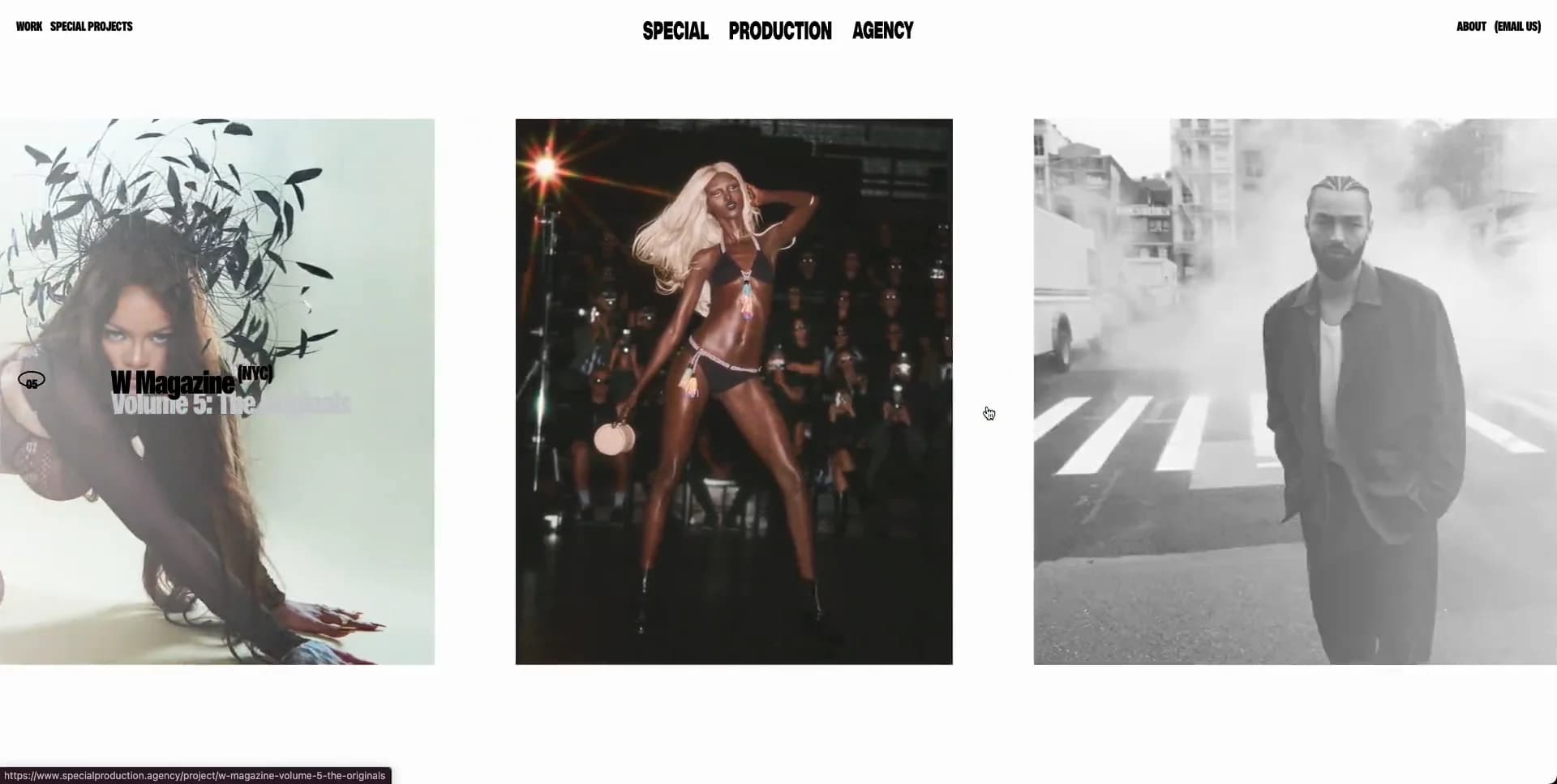 Screenshot of Special Production Agency